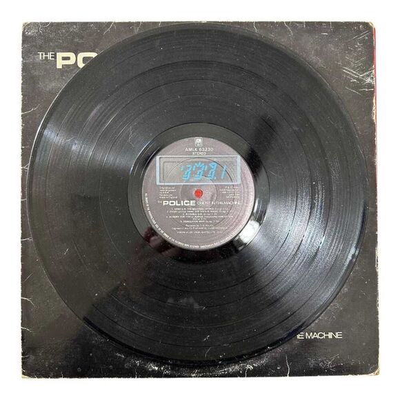 The Police Ghost In The Machine A&M Rec. LP AMLK 63730 Vinyl Record VG+ - Picture 5 of 7